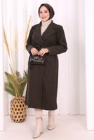 Hijab clothing BROWN T 96007 BYM KABAN