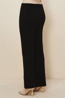Hijab clothing BLACK T 3842 NSS TRİKO PANTOLON