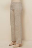 Hijab clothing BEIGE T 3842 NSS TRİKO PANTOLON