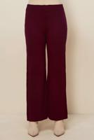 Hijab clothing CLARET RED T 3844 NSS TRİKO PANTOLON