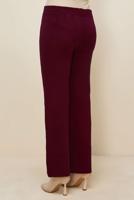 Hijab clothing CLARET RED T 3844 NSS TRİKO PANTOLON