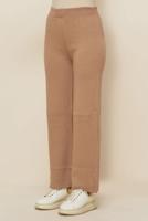 Tesettür giyim KAHVE TRİKO PANTOLON T 3844