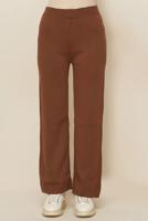 Tesettür giyim TABA TRİKO PANTOLON T 3844