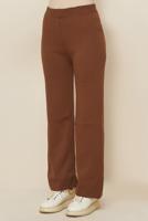 Tesettür giyim TABA TRİKO PANTOLON T 3844