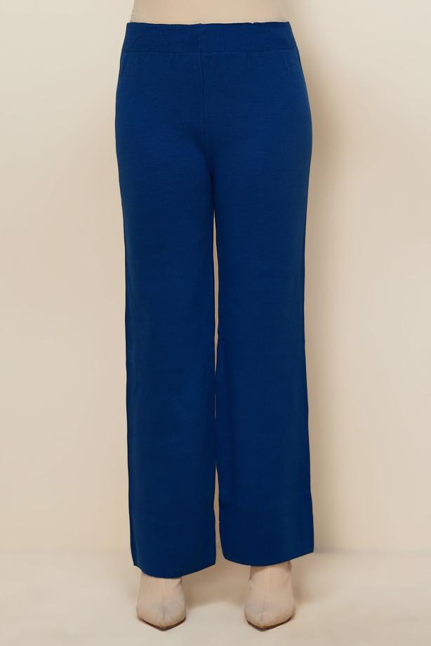 Hijab clothing NAVY BLUE T 3844 NSS TRİKO PANTOLON - TRENDTESETTÜR
