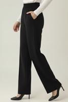 Vêtements hijab NOIR PANTALON TAILLE ÉLASTIQUE T 5011