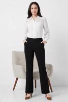 Tesettür giyim SİYAH İSPANYOL PAÇA PANTOLON T 6011