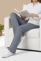 Hijab clothing GREY FLARE FIT PANTS T 6011