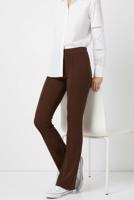 Hijab clothing BROWN FLARE FIT PANTS T 6011