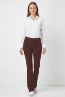 Tesettür giyim KAHVE İSPANYOL PAÇA PANTOLON T 6011