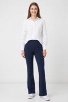 Tesettür giyim LACİVERT İSPANYOL PAÇA PANTOLON T 6011