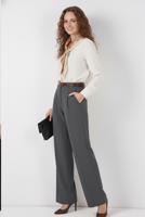 Tesettür giyim GRİ BOL PAÇA PANTOLON T 6966