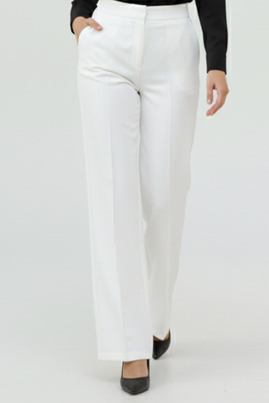 Vêtements hijab BLANC PANTALON PALAZZO T 7011