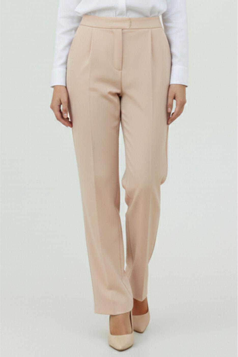 Tesettür giyim BEJ PALAZZO PANTOLON T 7011