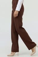 Vêtements hijab BRUN PANTALON PALAZZO T 7011