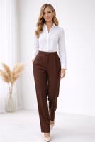 Tesettür giyim KAHVE PALAZZO PANTOLON T 7011