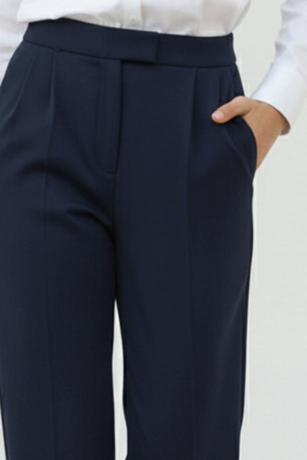 Tesettür giyim LACİVERT PALAZZO PANTOLON T 7011 - TRENDTESETTÜR