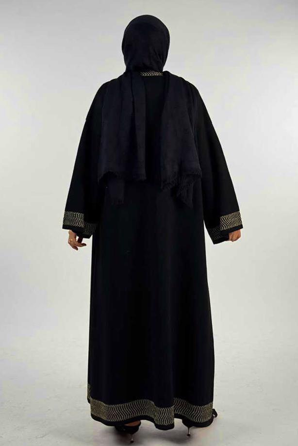 Vêtements hijab NOIR COSTUME HABILLÉ AVEC VESTE T 11381 - TRENDTESETTÜR