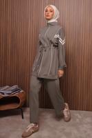 Vêtements hijab VISON ENSEMBLE PANTALON TAILLE NOUÉE T 0035