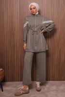 Vêtements hijab VISON ENSEMBLE PANTALON TAILLE NOUÉE T 0035