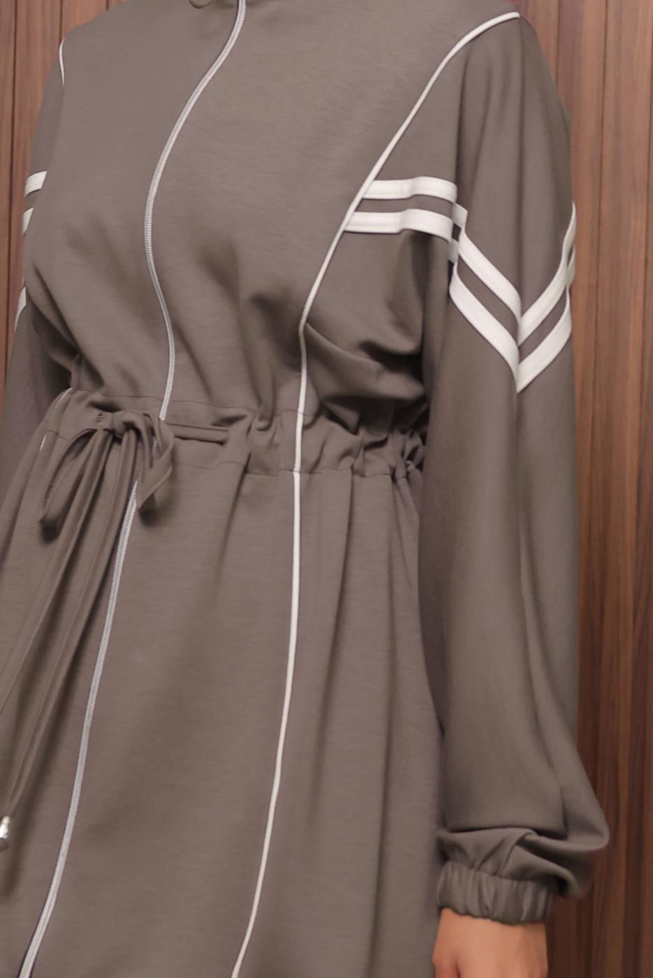 Vêtements hijab VISON ENSEMBLE PANTALON TAILLE NOUÉE T 0035