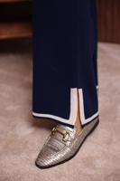 Tesettür giyim LACİVERT PANTOLONLU TRİKO TAKIM T 3207