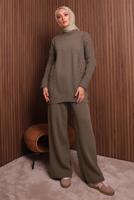 Vêtements hijab VISON COSTUME PANTALON EN MAILLE T 6307