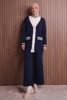 Vêtements hijab BLEU MARINE ENSEMBLE PANTALON T 8607