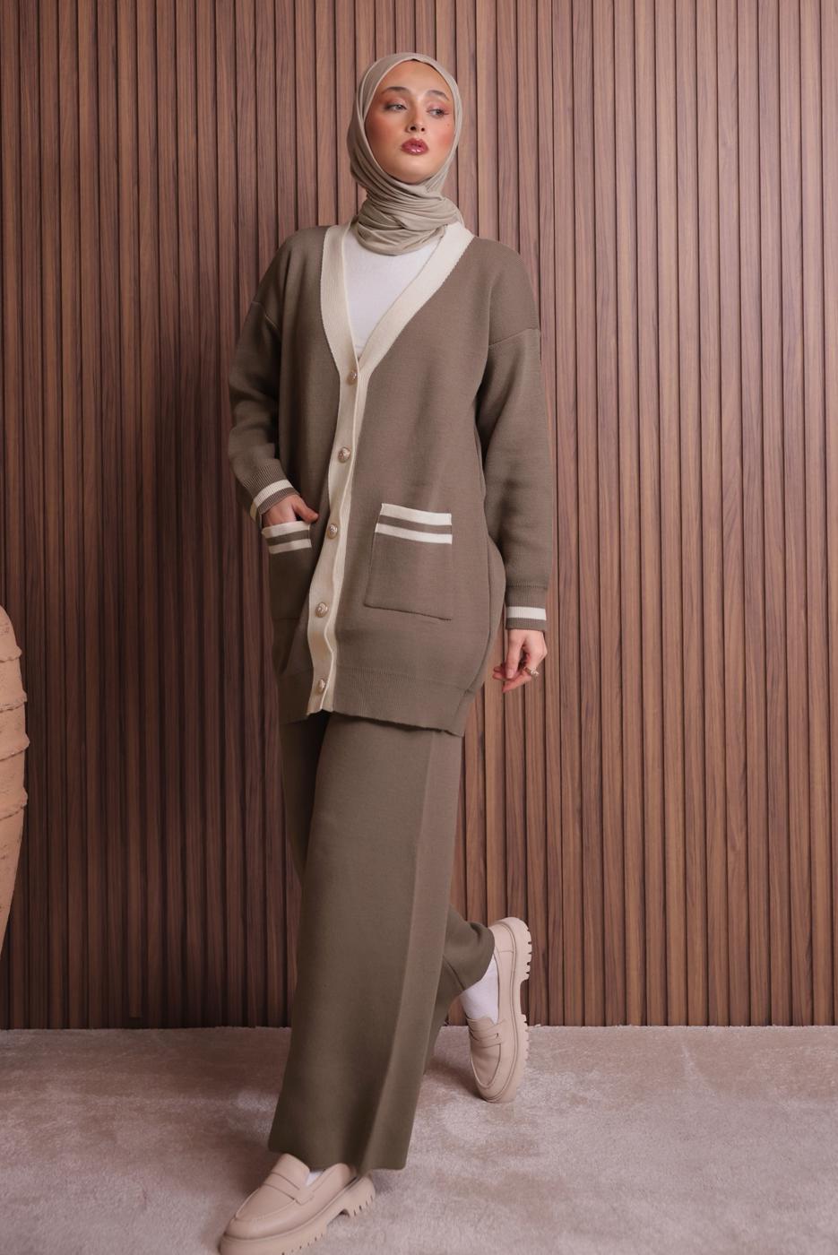 Vêtements hijab VISON ENSEMBLE PANTALON T 8607