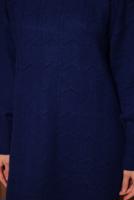 Tesettür giyim LACİVERT TRİKO TUNİK T 1107