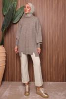 Vêtements hijab VISON TUNIQUE EN MAILLE T 2307