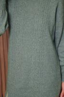 Vêtements hijab VERT TUNIQUE EN MAILLE T 2307