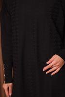Tesettür giyim SİYAH TRİKO TUNİK T 9007