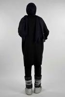 Tesettür giyim SİYAH İNCİ DETAYLI TUNİK T 90381