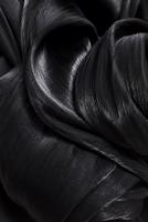 Vêtements hijab NOIR ROBE DE SOIRÉE DÉTAIL CAPE T 9764