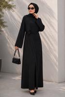 Hijab clothing BLACK TIED JUMPSUIT T 5136
