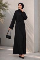 Hijab clothing BLACK TIED JUMPSUIT T 5136