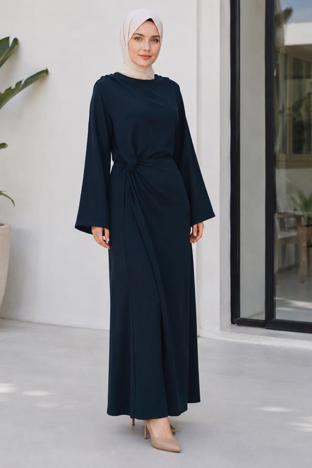Hijab clothing  TIED JUMPSUIT T 5136