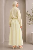Vêtements hijab JAUNE JUPE RAYÉE CEINTURÉE T 2770