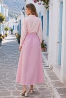 Vêtements hijab ROSE JUPE RAYÉE CEINTURÉE T 2770