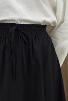 Vêtements hijab NOIR JUPE EN POPELINE À POCHES T 9502