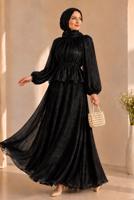 Vêtements hijab NOIR ENSEMBLE JUPE NOUÉE T 8431