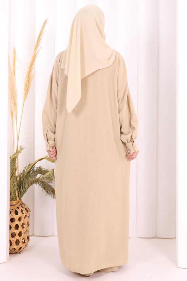 Hijab clothing MINK LINEN PANTSUIT T 5108 - TRENDTESETTÜR