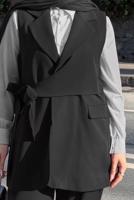 Vêtements hijab NOIR ENSEMBLE PANTALON NOUÉ T 7999