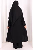 Hijab clothing BLACK TIED PANTSUIT T 8008
