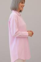 Vêtements hijab ROSE TUNIQUE À COL CHEMISE RAYÉ T 02021