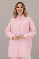 Vêtements hijab ROSE TUNIQUE À COL CHEMISE RAYÉ T 12021