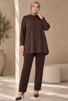 Hijab clothing BROWN STRAIGHT CUT PANTS T 2001