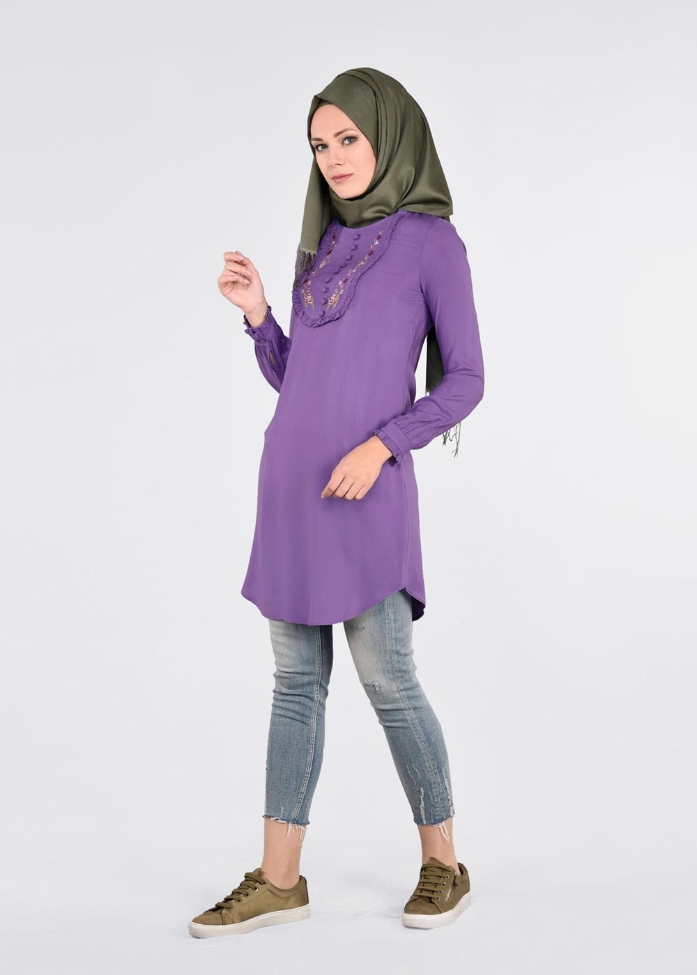 Tesettür giyim MOR T 4515 New Doroty Tunik-Alv Fashion