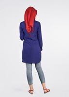 Tesettür giyim LACİVERT T 4515 New Doroty Tunik-Alv Fashion